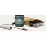 BEHR 1 gal. #57 Frost Extra Durable Semi-Gloss Enamel Interior Paint and 5-Piece Wooster Set All-in-One Project Kit