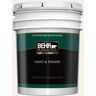 BEHR PREMIUM PLUS 5 gal. #W-B-200 Popped Corn Semi-Gloss Enamel Exterior Paint & Primer