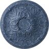 Ekena Millwork 26 in. x 3 in. Tristan Urethane Ceiling Medallion (Fits Canopies up to 5-1/2 in.), Americana Crackle