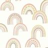 HOLDEN Boho Rainbow Blush and Orange Non-Pasted Wallpaper (Covers 56 sq. ft.)