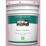 BEHR PREMIUM PLUS 5 gal. #100C-3 Birthday Candle Semi-Gloss Enamel Low Odor Interior Paint & Primer