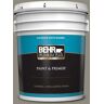 BEHR PREMIUM PLUS 5 gal. #790D-5 Squirrel Satin Enamel Exterior Paint & Primer