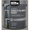 BEHR PREMIUM 1 gal. #HDC-AC-19 Grant Gray Eggshell Direct to Metal Interior/Exterior Paint