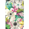 OhPopsi Grey Janis Charcoal Floral Riot Wallpaper