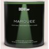 BEHR MARQUEE 1 qt. #140E-1 Patient White Semi-Gloss Enamel Exterior Paint & Primer