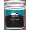 BEHR PREMIUM PLUS 5 gal. #N180-6 Derby Satin Enamel Exterior Paint & Primer