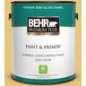 BEHR PREMIUM PLUS 1 gal. #MQ4-13A Celebration Semi-Gloss Enamel Low Odor Interior Paint & Primer