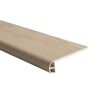 Malibu Wide Plank French Oak Newark 0.944 in. T x 4.527 in. W x 94.48 in. L Vinyl Flush Stair Nose Molding