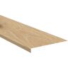 A&A Surfaces Jolie Oak 1.25 in. T x 12.01 in. W x 47.24 in. L Waterproof stair Tread  Trim (2-Pieces/Case)