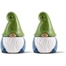 TIKI 6.25 in. Table Torch Gnome Friend Blue (2-Pack)