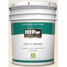 BEHR PREMIUM PLUS 5 gal. Home Decorators Collection #HDC-FL14-1 Spooky Ghost Semi-Gloss Enamel Low Odor Interior Paint & Primer