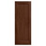 JELD-WEN 30 in. x 80 in. Madison Milk Chocolate Stain Solid Core Molded Composite MDF Interior Door Slab