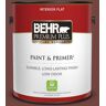 BEHR PREMIUM PLUS 1 gal. #MQ1-19 Dressed To Impress Flat Low Odor Interior Paint & Primer