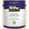 BEHR PREMIUM PLUS 1 gal. #ICC-21 Baked Scone Ceiling Flat Interior Paint