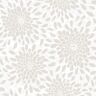 RoomMates Toss The Bouquet Beige Vinyl Peel & Stick Repositionable Wallpaper Roll (Covers 28.18 Sq. Ft.)