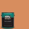 BEHR PREMIUM PLUS 1 gal. #M220-6A Blazing Autumn Semi-Gloss Enamel Exterior Paint & Primer