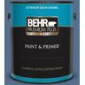 BEHR PREMIUM PLUS 1 gal. #PPF-47 Porch Song Satin Enamel Exterior Paint & Primer