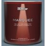 BEHR MARQUEE 1 qt. Home Decorators Collection #HDC-AC-24 Lyric Blue One-Coat Hide Matte Interior Paint & Primer