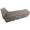 GenStone Stacked Stone Desert Sunrise 14 in. x 2 in. x 3.5 in. Faux Stone Siding Outside Corner Ledger