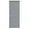 JELD-WEN 30 in. x 80 in. Monroe Stone Stain Right-Hand Solid Core Molded Composite MDF Single Prehung Interior Door