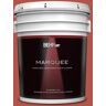 BEHR MARQUEE 5 gal. #T17-18 Hot and Spicy Flat Exterior Paint & Primer