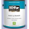 BEHR PREMIUM PLUS 1 gal. #620A-3 Rhapsody Lilac Satin Enamel Low Odor Interior Paint & Primer