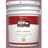 BEHR PREMIUM PLUS 5 gal. #150F-5 Mulled Wine Flat Low Odor Interior Paint & Primer