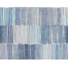 LILLIAN AUGUST 60.75 sq. ft. Coastal Haven Oceanic Arielle Abstract Stripe Embossed Vinyl Unpasted Wallpaper Roll