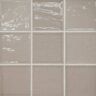 Bedrosians Marin Square Glossy Coastal Cliff (Taupe) 4 in. x 4 in. Ceramic Wall Tile (5.49 sq. ft./Case)