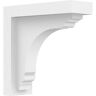 Ekena Millwork 2 in. x 6 in. x 6 in. Standard Warren Unfinished Architectural Grade PVC Bracket