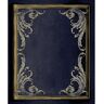 HOLDEN Rococo Wood Panel Navy Textured Wallpaper (Covers 56 sq. ft.)