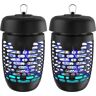 Cubilan Bug Zapper Electric Lantern Gnats & Mosquitoes Light Bulb & Waterproof Design for Indoor & Outdoor Flies Repellent