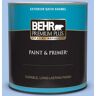 BEHR PREMIUM PLUS 1 qt. #P530-2 Promise Keeping Satin Enamel Exterior Paint & Primer