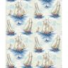 SURFACE STYLE Set Sail Atlantic Novelty Vinyl Peel and Stick Wallpaper Roll (Covers 30.75 sq. ft.)