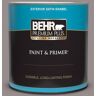 BEHR PREMIUM PLUS 1 qt. #BNC-10 Gourmet Mushroom Satin Enamel Exterior Paint & Primer