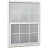 TAFCO WINDOWS 35.25 in. x 47.25 in. Single Hung Vinyl Window Insulated with Grids, White