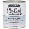 Rust-Oleum 30 oz. Chalked Clear Matte Interior Protective Topcoat (2-Pack)