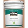 BEHR PREMIUM PLUS 5 gal. #QE-12 Dune Drift Semi-Gloss Enamel Low Odor Interior Paint & Primer