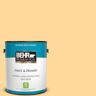 BEHR PREMIUM PLUS 1 gal. #P250-3 Marsh Marigold Satin Enamel Low Odor Interior Paint & Primer