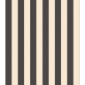 Norwall 1.25 in. Regency Stripe-Black & Beige Vinyl Roll Wallpaper (Covers 56 sq. ft.)