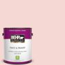 BEHR PREMIUM PLUS 1 gal. #M160-1 Cupcake Pink Eggshell Enamel Low Odor Interior Paint & Primer
