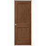 JELD-WEN 30 in. x 80 in. Monroe Hazelnut Stain Right-Hand Molded Composite Single Prehung Interior Door