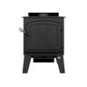 Drolet Black Stag II 2,300 sq. ft. Wood Stove on Legs EPA Certified
