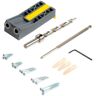 General Tools Pocket Hole Jig Kit with Screws and Dowels (89-Piece) with Carry Case