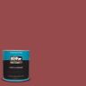 BEHR PREMIUM PLUS 1 qt. #M140-6 Circus Red Satin Enamel Exterior Paint & Primer