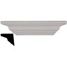 Ekena Millwork 3-1/8 in. x 12 in. x 2-5/8 in. Polyurethane Mini Classic Shelf