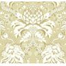 York Wallcoverings 60.75 sq ft Yellow French Artichoke Dam Pre-Pasted Wallpaper