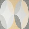 Fine Decor Kirby Mustard Oval Geo Non-Pasted Vinyl Wallpaper