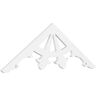 Ekena Millwork Pitch Riley 1 in. x 60 in. x 22.5 in. (8/12) Architectural Grade PVC Gable Pediment Moulding