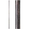 HOUSE OF FORGINGS Oil Rubbed Bronze 3.1.1 Round Hammered Plain Solid 0.6 in. x 44 in. Iron Baluster for Staircase Remodel